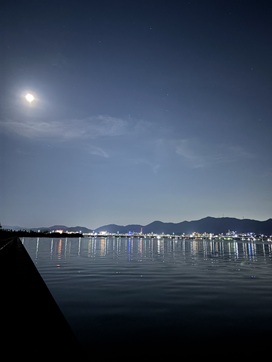 琵琶湖の夜景（東岸より）