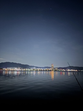 琵琶湖の夜景（東岸より）