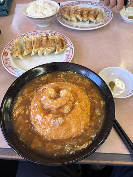 極王天津炒飯と餃子